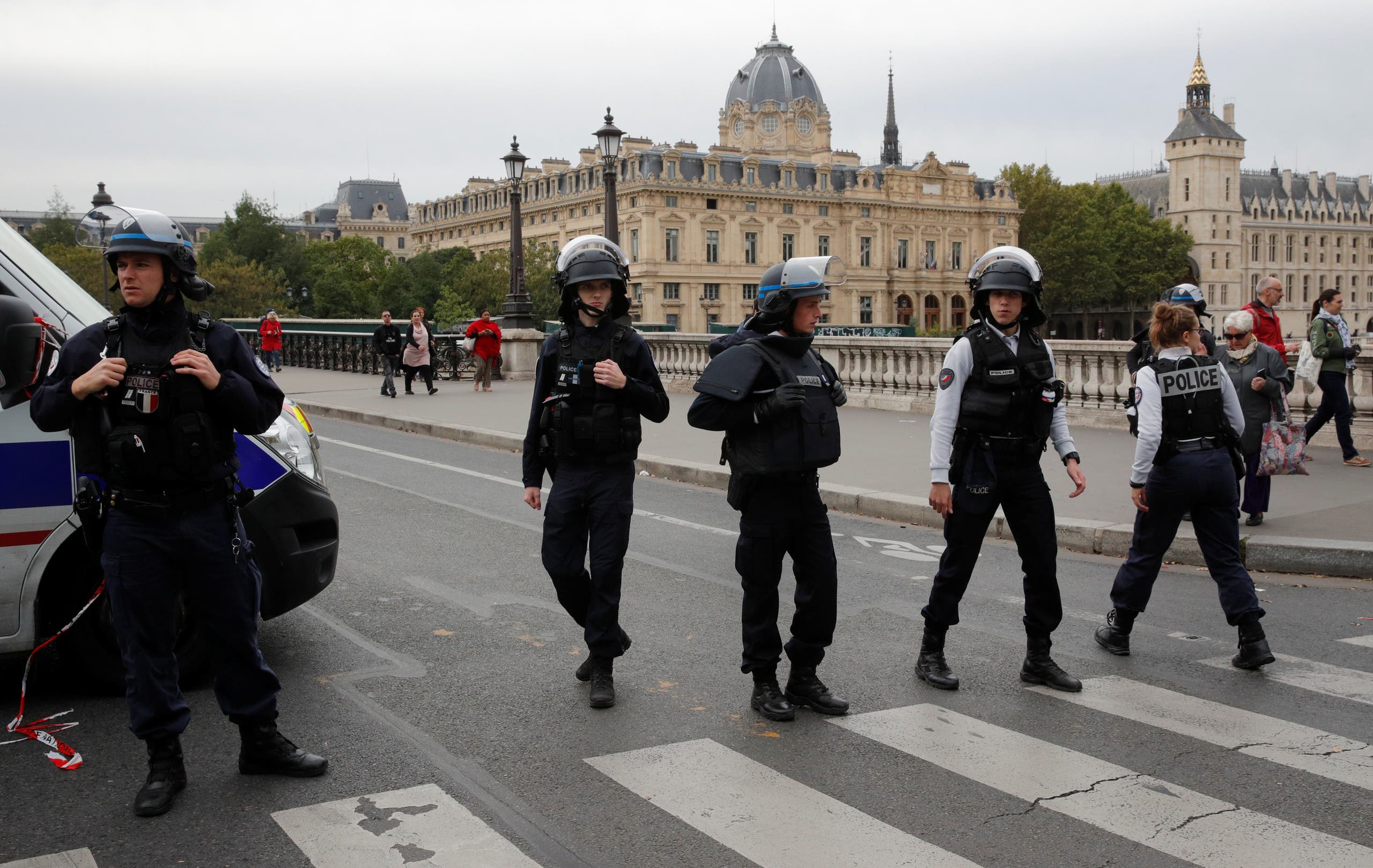 عناصر من الشرطة الفرنسية 
