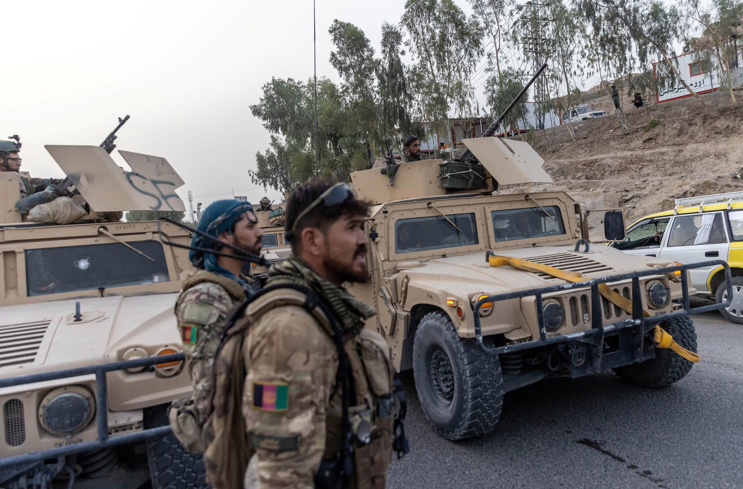 الجيش الأفغاني في قندهار خلال معارمع طالبان