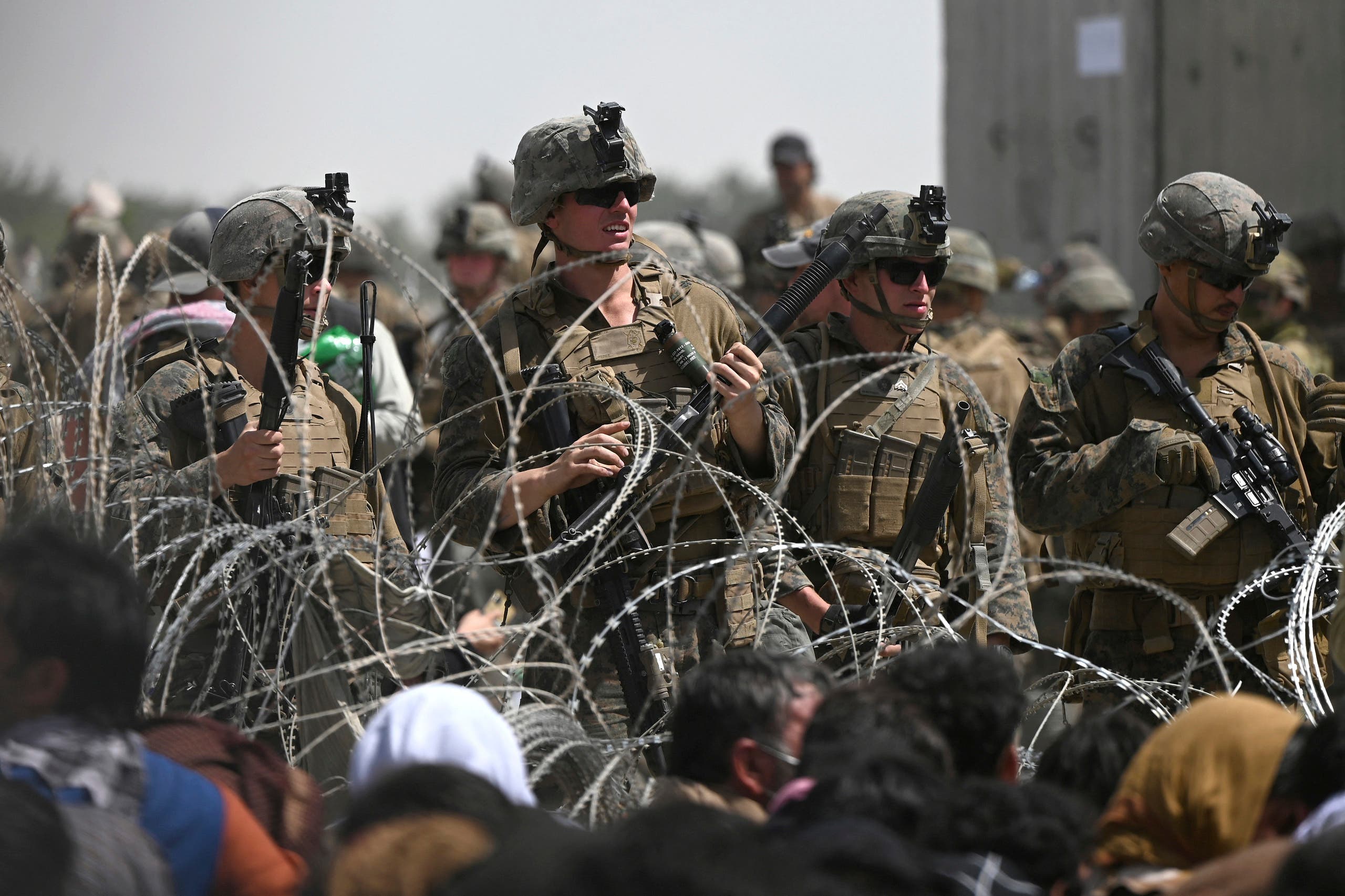 جنود أميركيون في مطار كابل